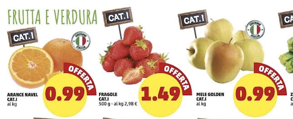 Fragole low cost, non solo Eurospin 