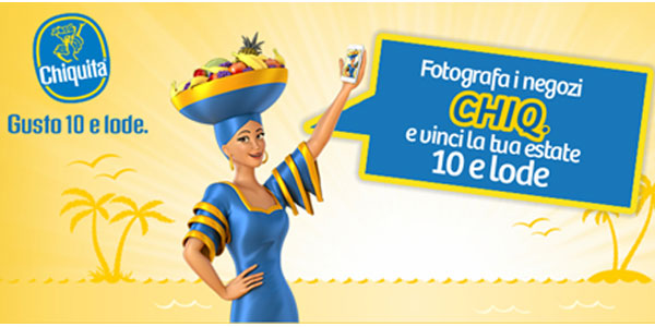 Chiquita, 3.800 foto e 1.500 utenti per "Negozi Chiq" 