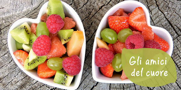 Cuore più sano con frutta e verdura