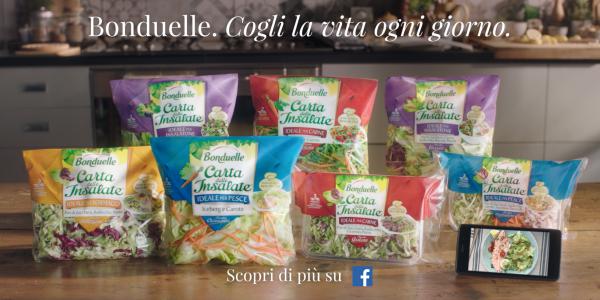 Bonduelle, campagna tv per insalate e Cereallegre
