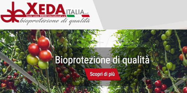 Xeda, nuovo look per il sito: biocontrollo in vetrina