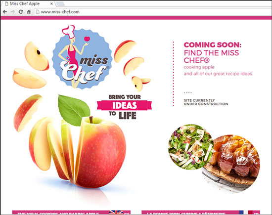 Sito web Miss Chef under construction