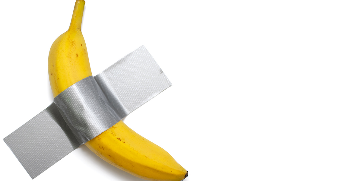 La banana di Cattelan all'asta da Sotheby's - Italiafruit News