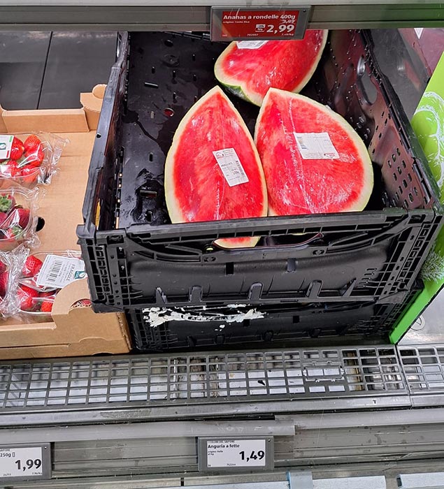 Supporti Per Angurie da 10 Pezzi, Culle Per Meloni Per Giardino E Fattoria - Telai Robusti Per Coltivare Angurie Fragole Zucche