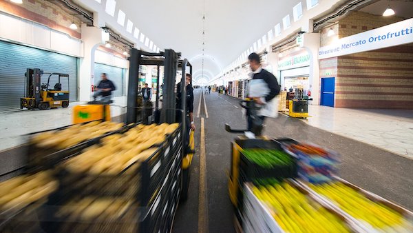 Vendite a rilento al Mercato di Cagliari 