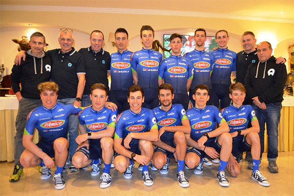 D'Amico sponsor della squadra ciclistica Um Tools