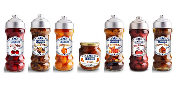 Fabbri, restyling vintage per la «Frutta al liquore»