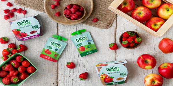 I gruppi Mom e Bel lanciano le puree GoGo squeeZ