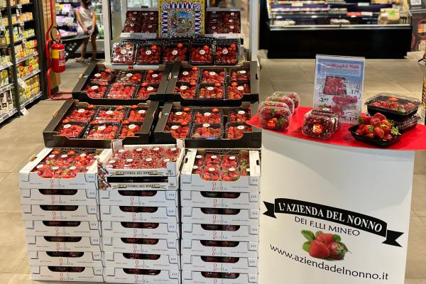 Il Gruppo Arena fa festa alla Fragola di Maletto