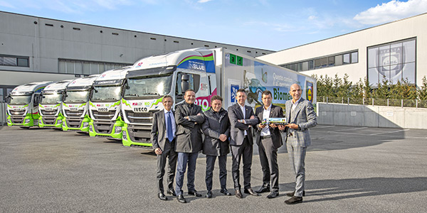 La svolta sostenibile di Lidl passa dai mezzi a biometano