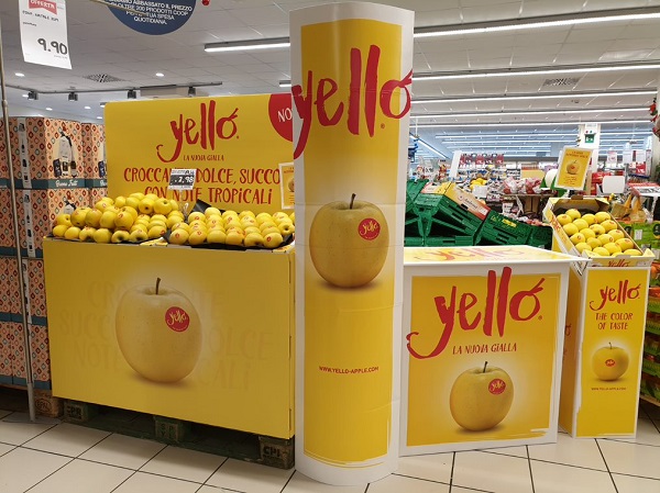 Yello, una mela esotica dal sapore aromatico