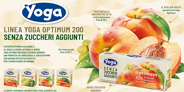 Yoga in radio con la gamma Optimum