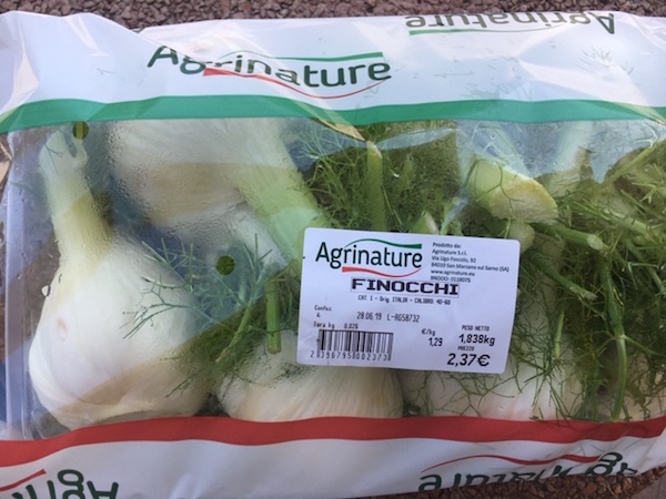 I finocchi formato famiglia di Agrinature