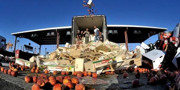 Assalto francese alla frutta spagnola, caso diplomatico