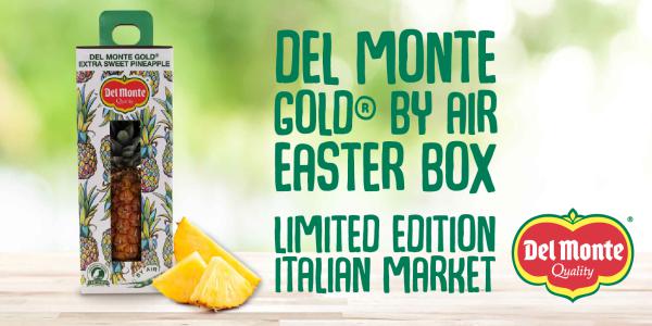 L'Ananas Del Monte Gold diventa un dolcissimo dono pasquale