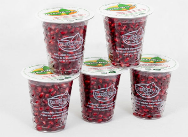 Arilli di melagrana, nasce l'idea del bicchiere  