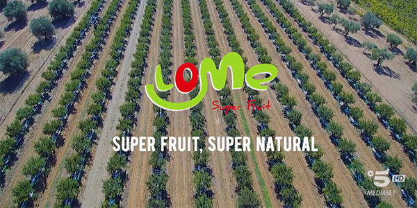 Campagna televisiva per Lome Super Fruit. Lo spot