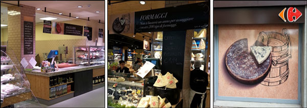 carrefour market gourmet caratterizzazione