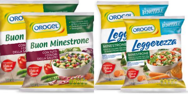 Orogel, nei minestroni le gocce di Virtù di Brodo