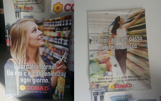 comunicazione convenienza conad