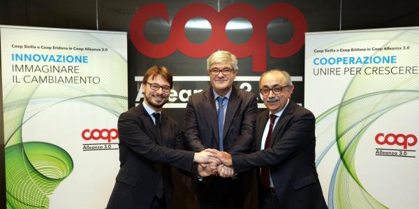 Coop Eridana e Sicilia entrano in Alleanza 3.0, c'è la firma