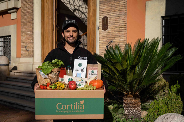 Cortilia sbarca a Roma, attivo il servizio online