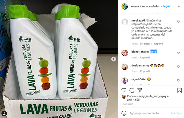Disinfettanti per ortofrutta, pro e contro