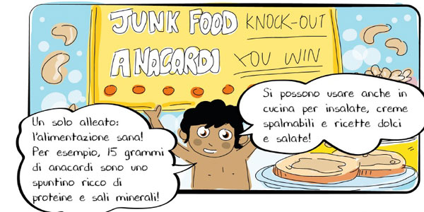 Capitan Bananas contro i cattivi dell'alimentazione
