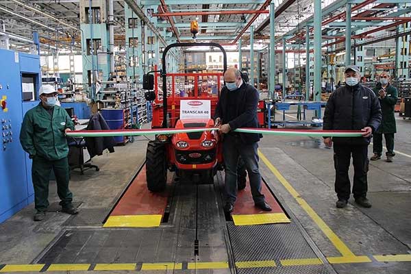 Transcar 40, il primo trattore prodotto da Goldoni Keestrack