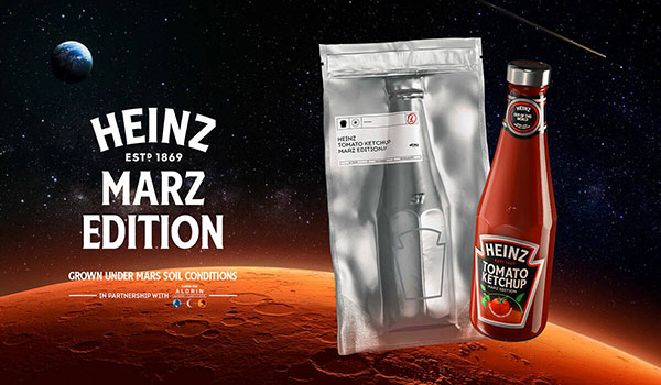 Pomodori «marziani» per il ketchup di Heinz