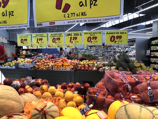 InGrande sbarca a Fiumicino, maxi-offerte per l'ortofrutta