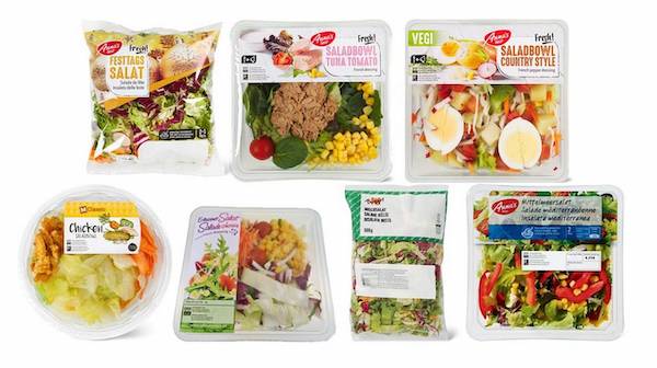 Listeria nelle insalate pronte, allarme in Svizzera