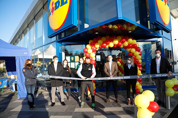 Lidl, tris di aperture da Nord a Sud