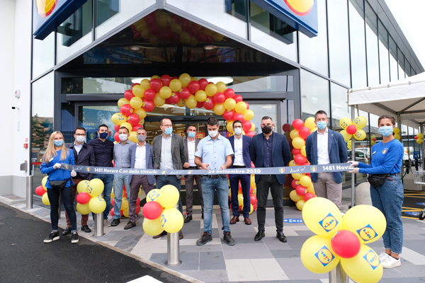 Lidl, doppio taglio del nastro in Piemonte