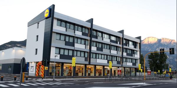 Lidl, riqualificazione da 10 milioni in Trentino
