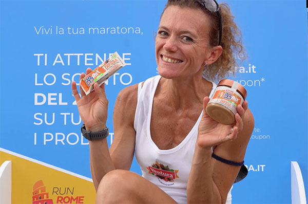 Madi Ventura a fianco dell'Acea Run Rome Marathon