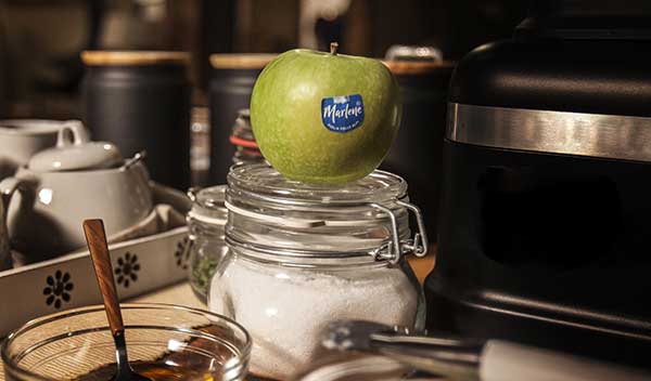 Le mele Marlene protagoniste a «Un passo dal cielo»