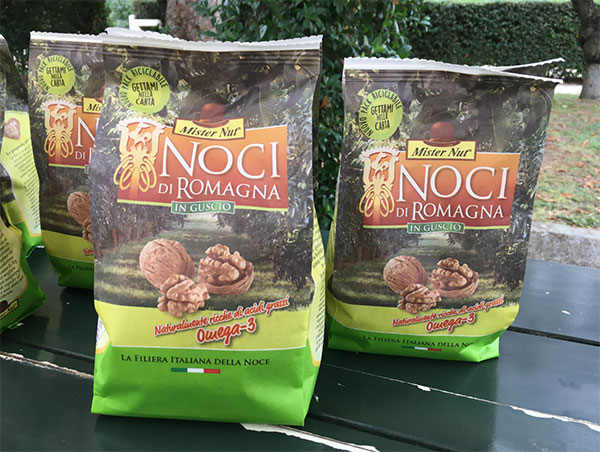 Noci di Romagna, tre nuovi prodotti e pack plastic free