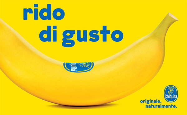 Pubblicità, Chiquita torna con «Originale, naturalmente» 