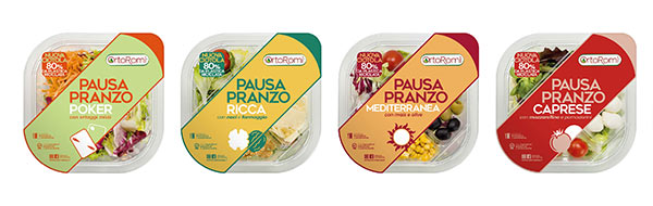«Pausa Pranzo», ecco le nuove insalate OrtoRomi