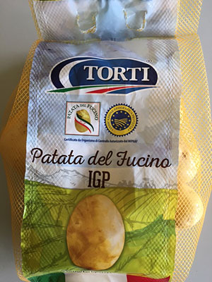 Patata del Fucino Igp, scatta oggi la vendita