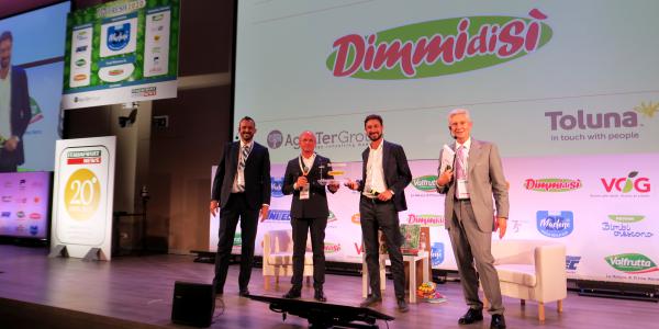 Un premio per «Dimmidisì»: è la marca dell'anno
