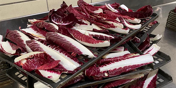 Annatura, la spinta di radicchio e zucca grigliati 
