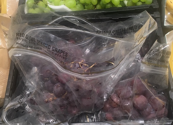 L'uva seedless cilena arriva in Gdo con il pack richiudibile