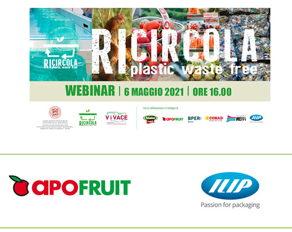 Ilip e Apofruit partner del progetto Ricircola