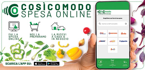 Selex, la spesa si fa online con CosìComodo