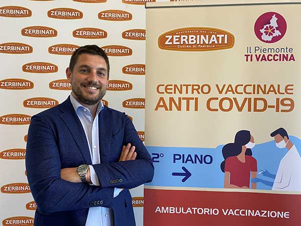 Zerbinati, allestito un hub vaccinale per i dipendenti