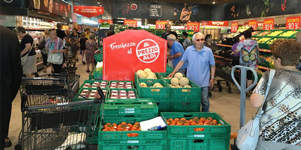Aldi tra freschezza, tipicità e localismo