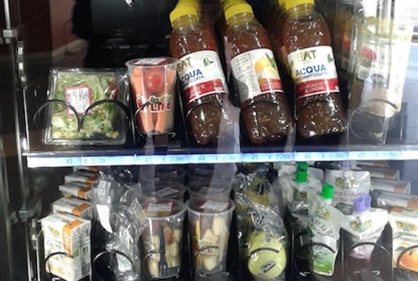 Vending, Italia al top. Sempre più frutta nei distributori