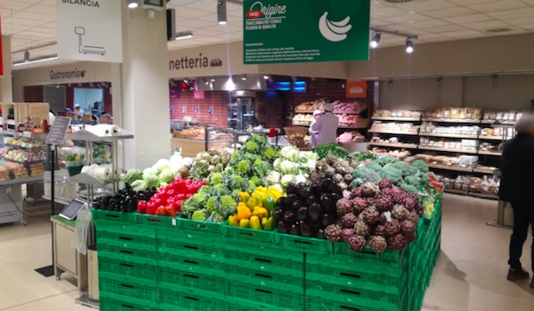 Ortofrutta «intro» di lusso per Coop a Vetralla 